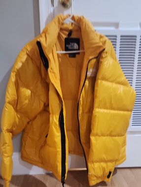 The North Face Retro Nuptse Sumit Gold  Insulated Puffer Jacket